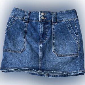 Re generation by celebrity pink mini jean skirt women’s size 3/26 90s Y2K